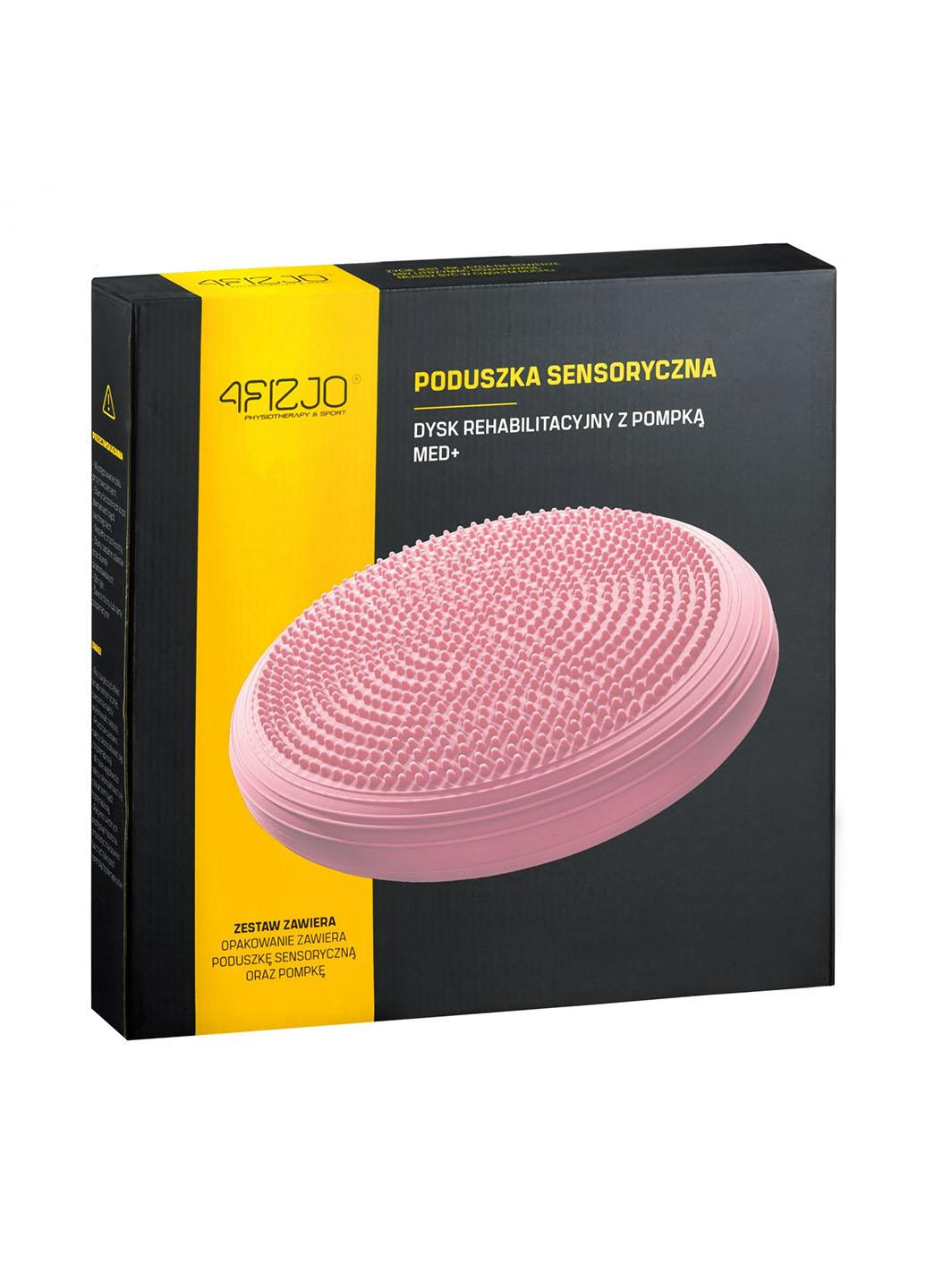 Балансировочная подушка-диск MED+ 33 см (сенсомоторная) массажная 4FJ0316 Pink 4FIZJO (258354822)