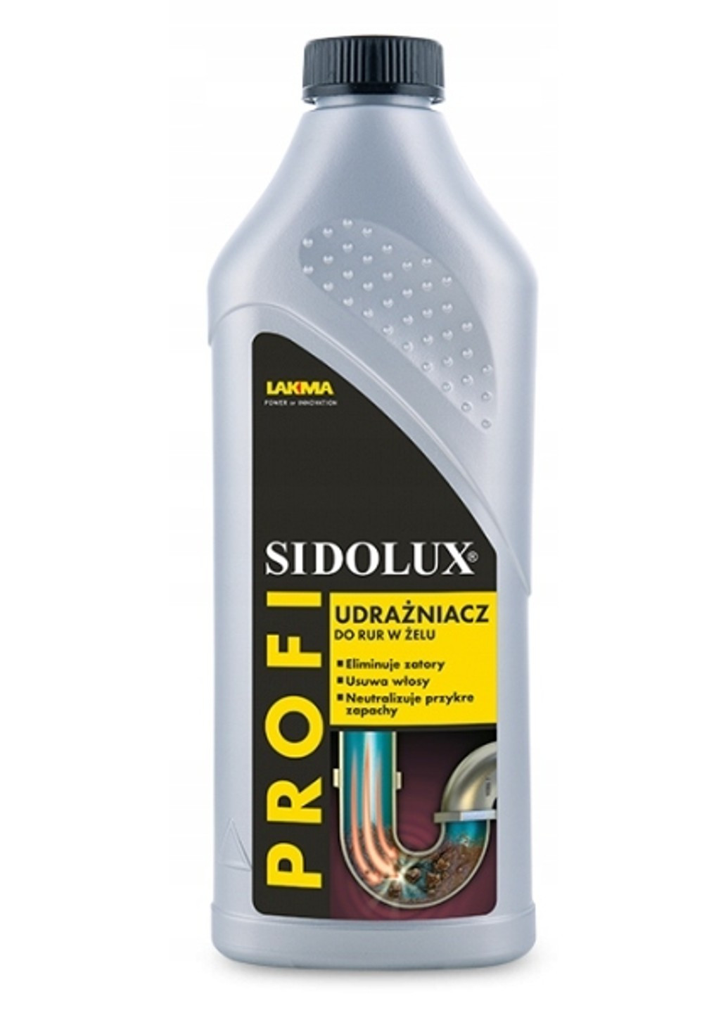 Гель для чистки труб Profi 1л Sidolux (272790480)