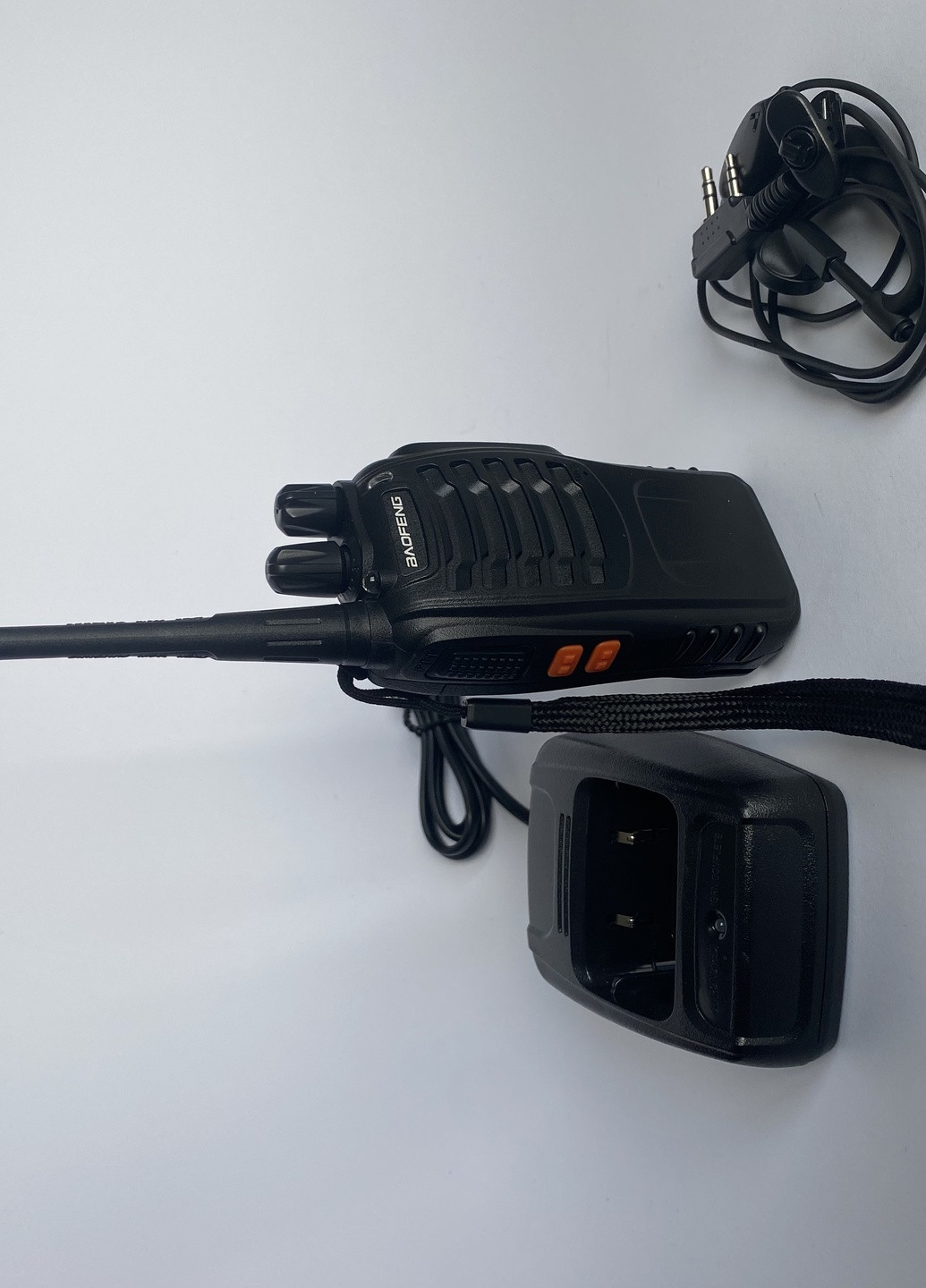 BF-888S з USB зарядкою + повна комплектація до 3 км, радіостанція з повною комплектацією Baofeng рація (257343623)