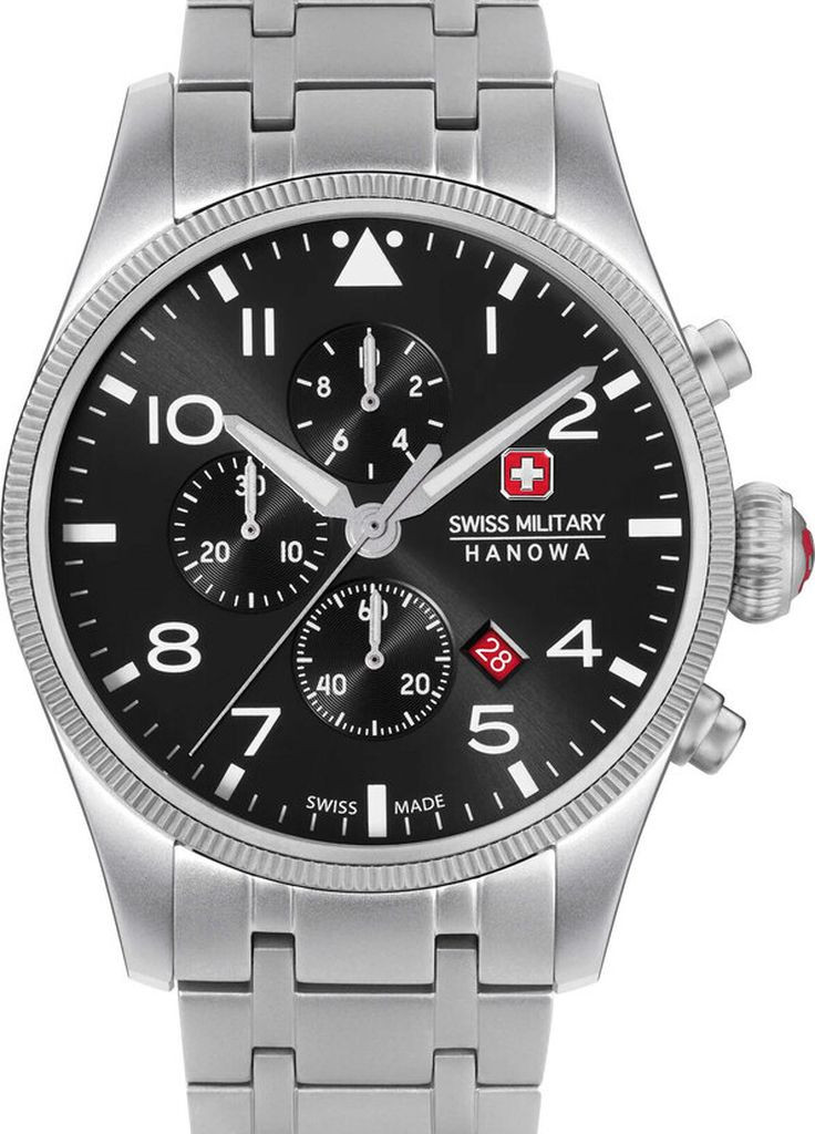 Часы Swiss Military Hanowa Thunderbolt Chrono SMWGI0000405 кварцевые классические Swiss Military-Hanowa (275929679)