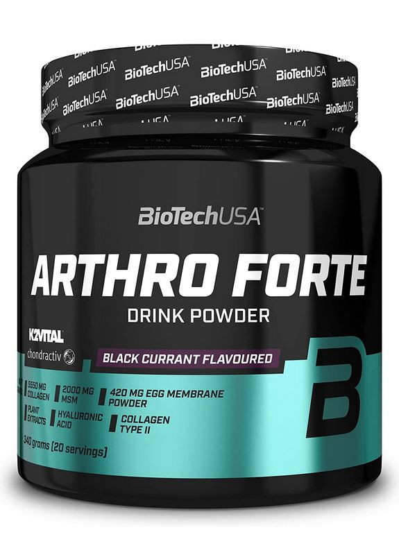 Хондропротектор Arthro Forte Powder 340 g (Tropical Fruit) Biotech (260596971)
