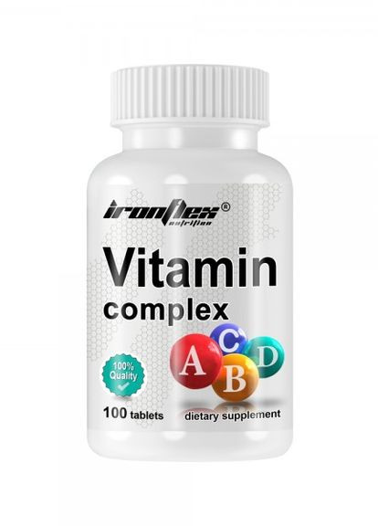 Комплекс вітамінів Vitamin Complex 100tab Ironflex (268830847)