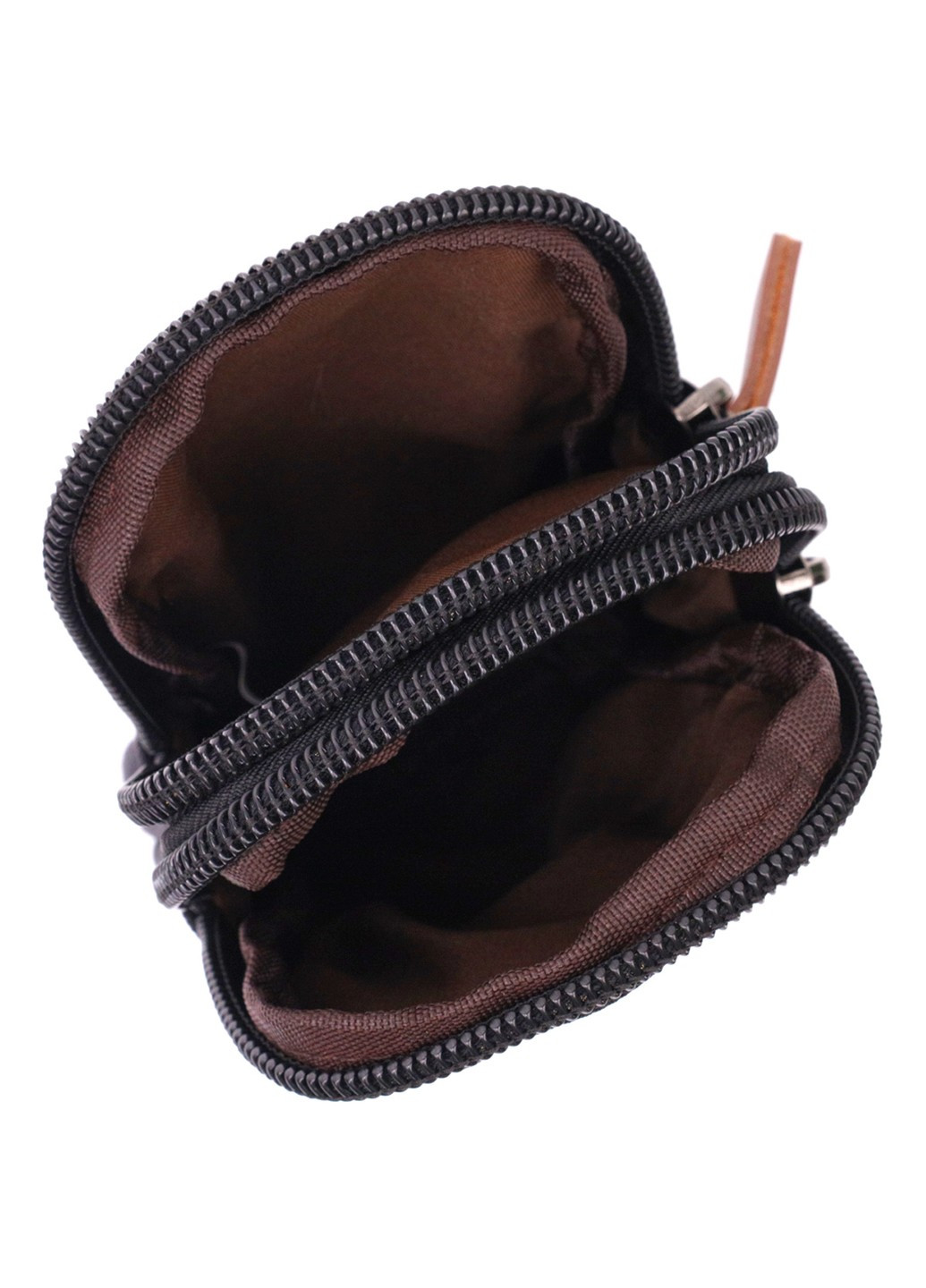 Сумка-чехол на пояс с металлическим карабином из текстиля 22223 Черный Vintage (267932197)
