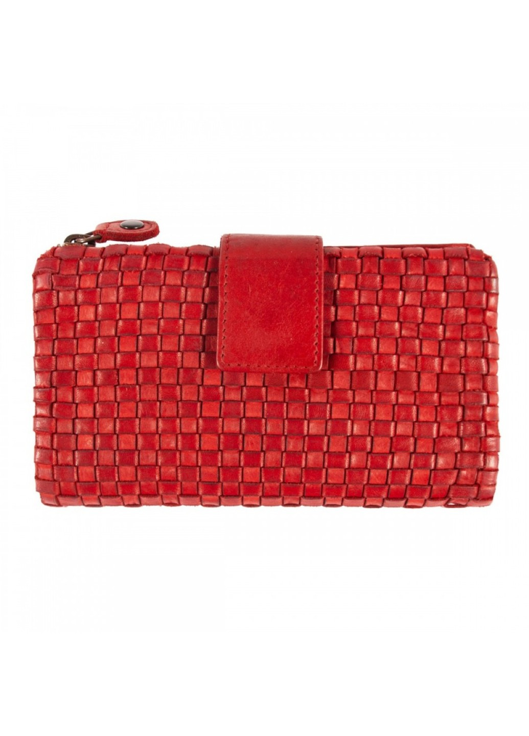 Женский кожаный кошелек Ashwood D83 RED (Красный) Ashma (276456923)