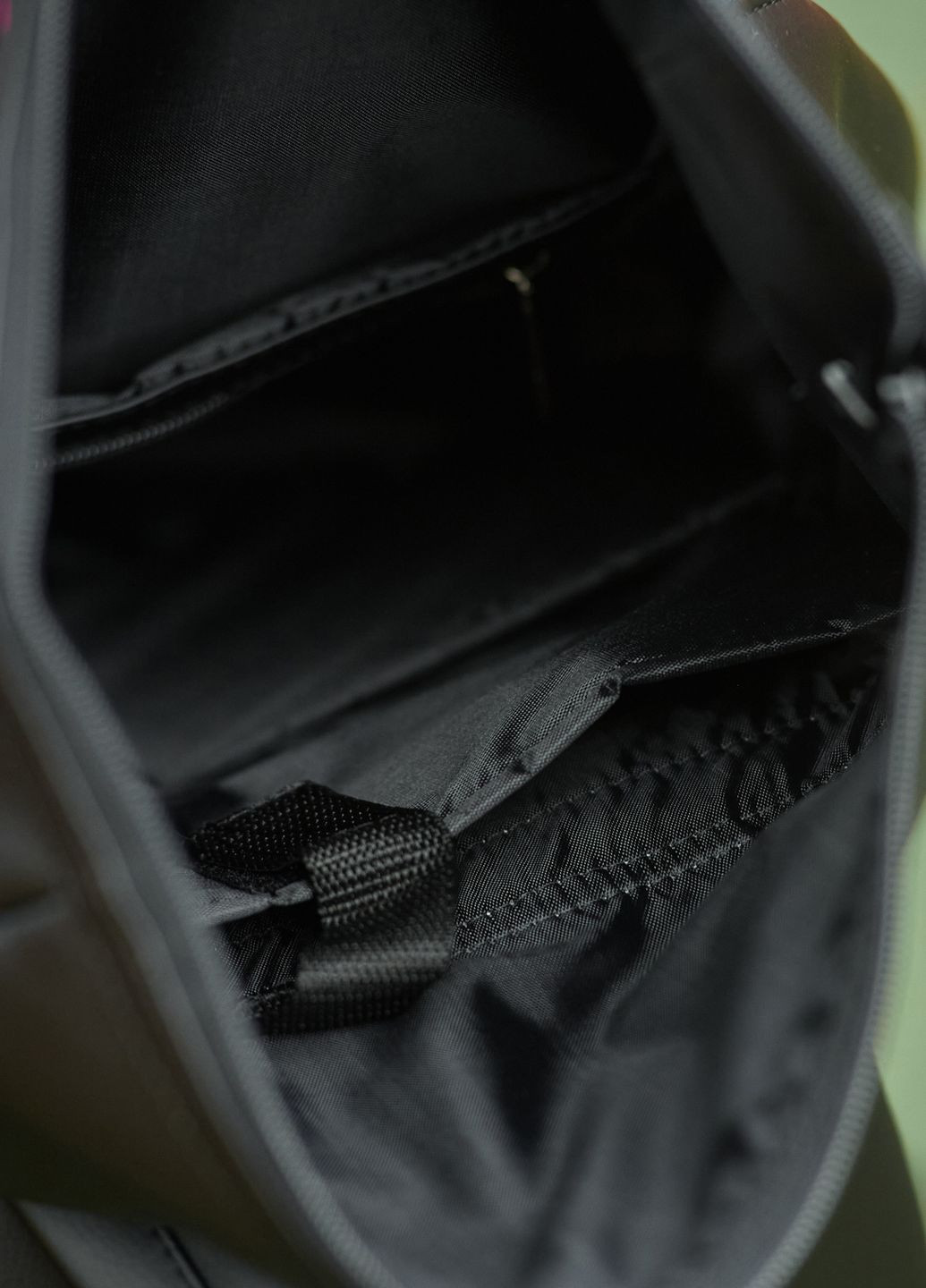 Жіночий рюкзак RollTop One чорний з принтом "ABSTRACT" Sambag (259968067)