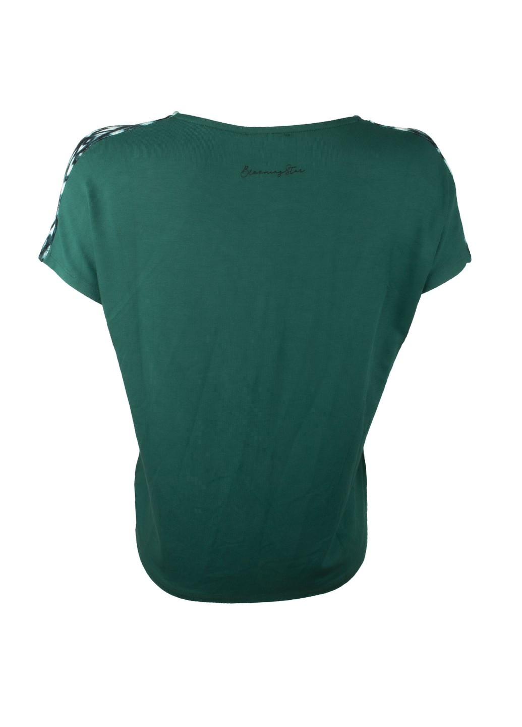 Зеленая футболка женская Street One