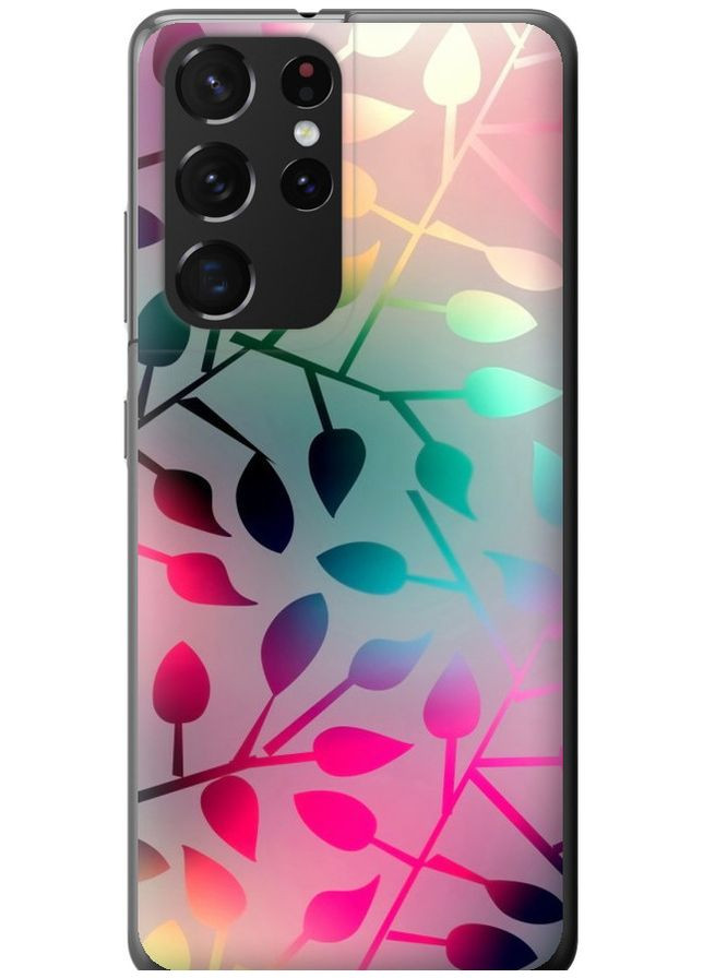 2D пластиковий чохол 'Листя' для Samsung Galaxy S21 Ultra (5G) Endorphone Samsung Galaxy S21 Ultra (5G) (262978950)