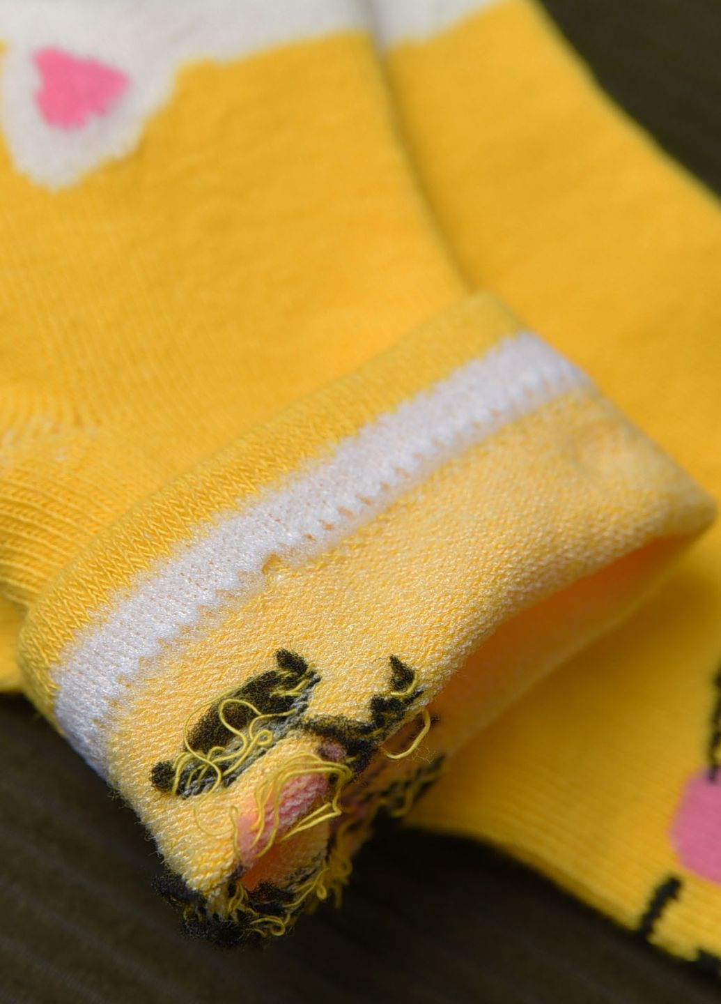Шкарпетки дитячі жовтого кольору Let's Shop (269692560)