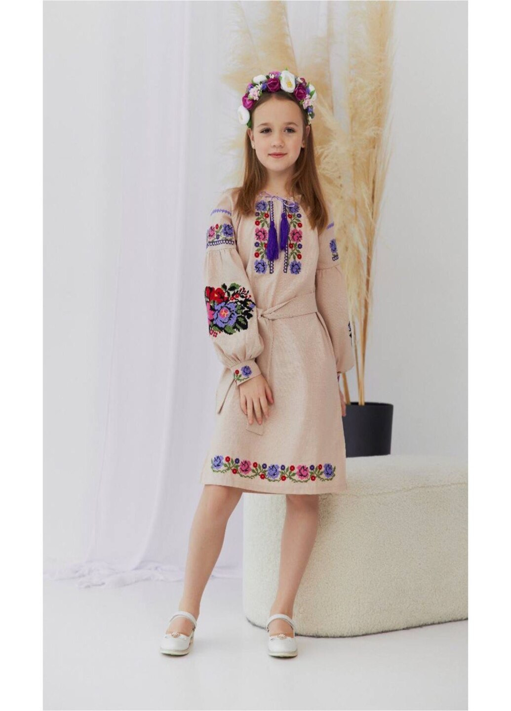 Вышиванка платье для девочки Модняшки (270091031)
