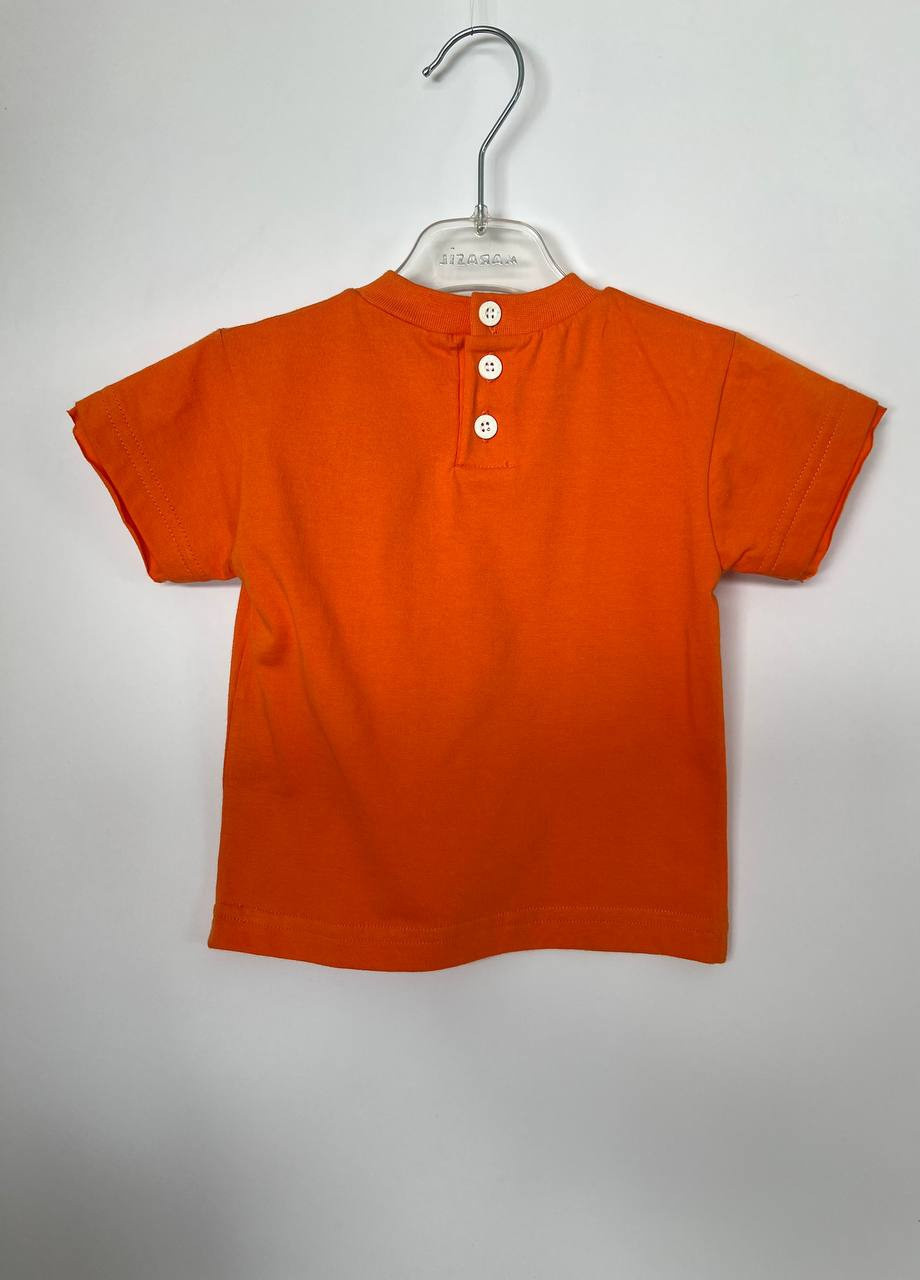 Оранжевая футболка Marasil