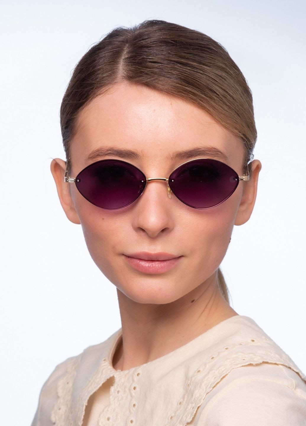 Солнцезащитные очки женские Геометрия LuckyLOOK 890-764 (262298168)