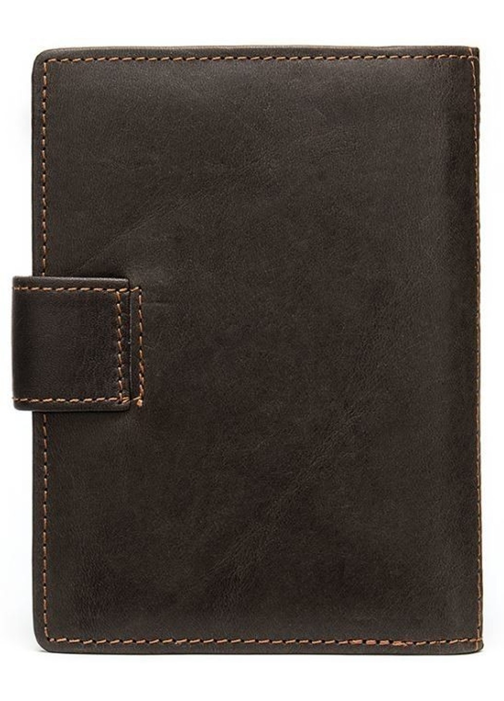 Мужской тёмно-коричневый кошелёк из натуральной кожи 14925 Vintage (262522745)