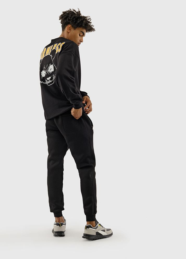 Чоловічі спортивні штани колір чорний ЦБ-00227252 Yuki (261324282)