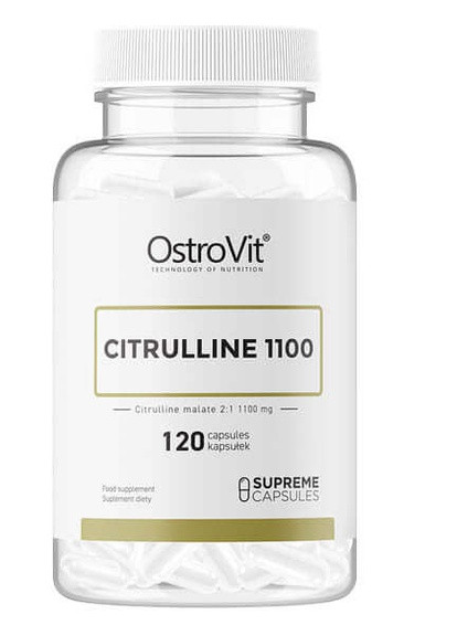 Цитрулін  Citrulline 1100 mg 120 caps Ostrovit (258566368)