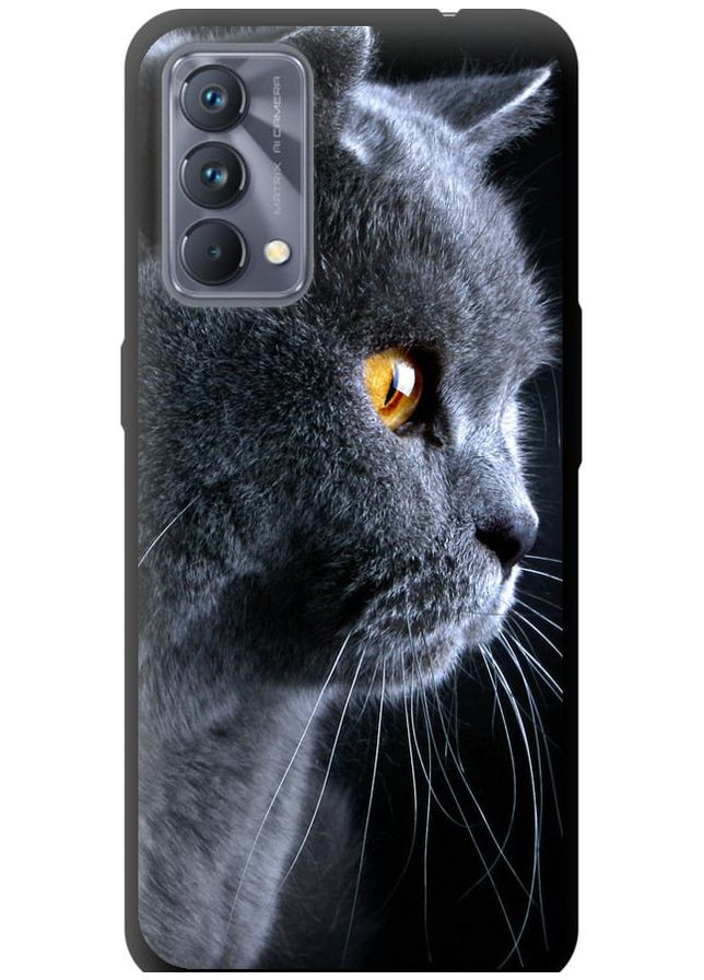 TPU черный чехол 'Красивый кот' для Endorphone Realme GT Master (261765154)