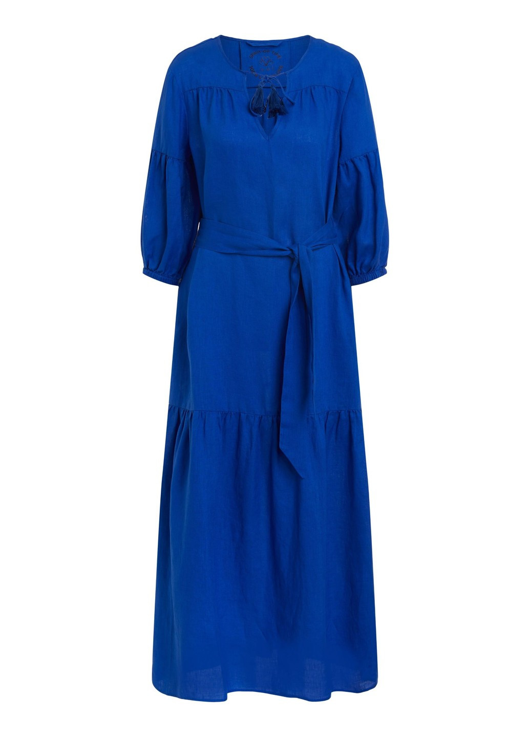 Синее кэжуал женское платье синий а-силуэт Oui