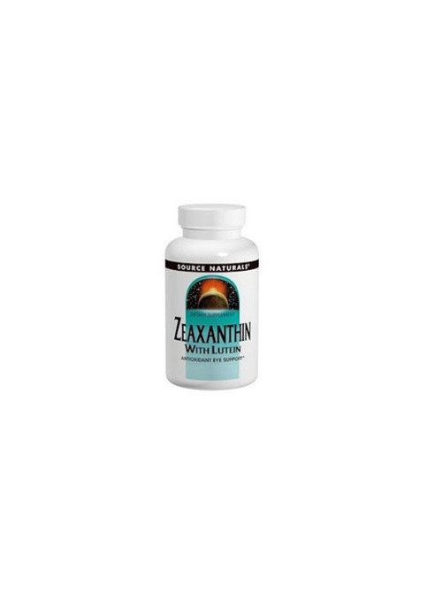 Zeaxanthin with Lutein 10 mg 60 Caps Source Naturals (259967081)