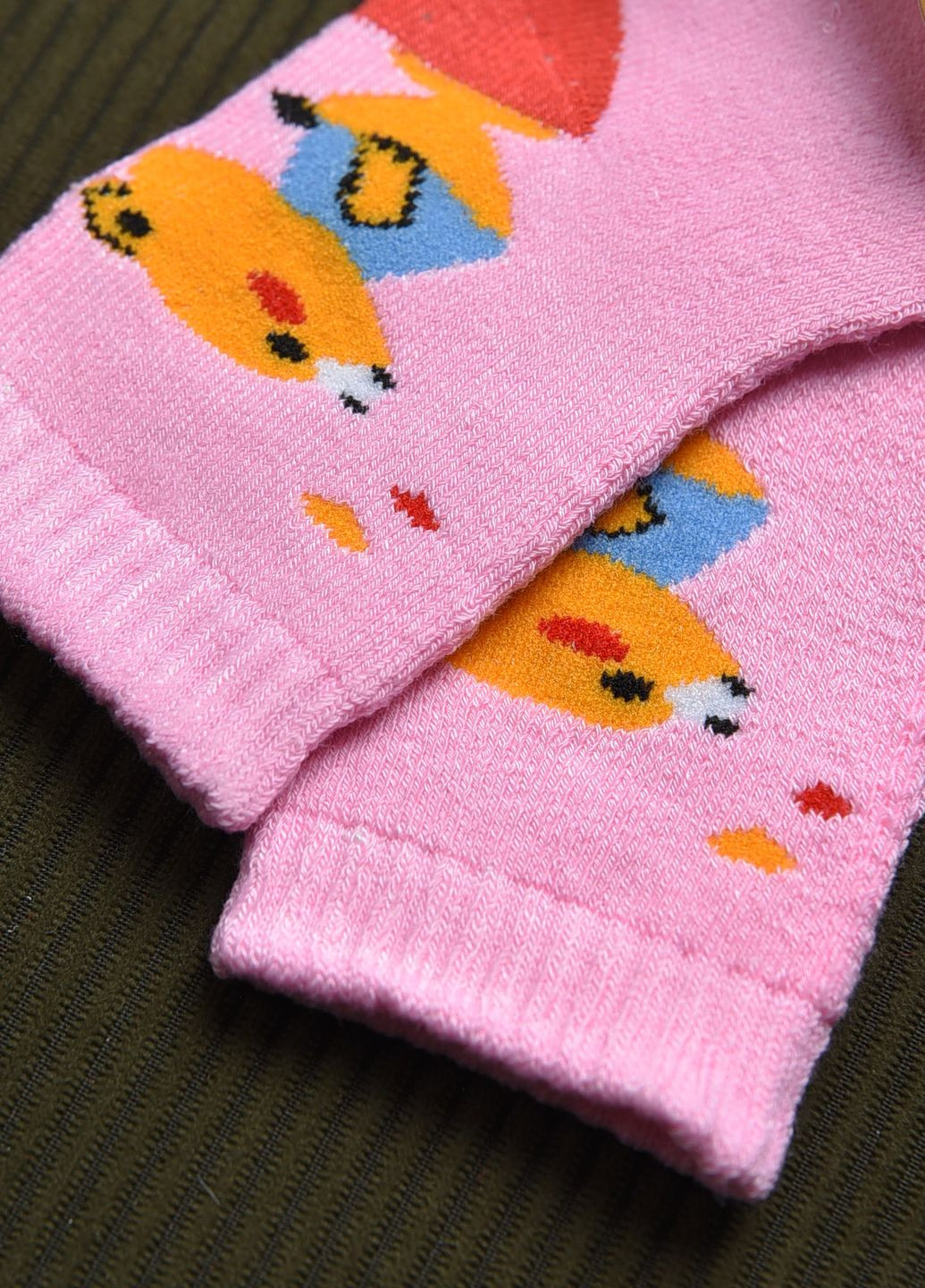 Носки детские махровые для девочки розового цвета Let's Shop (269387599)