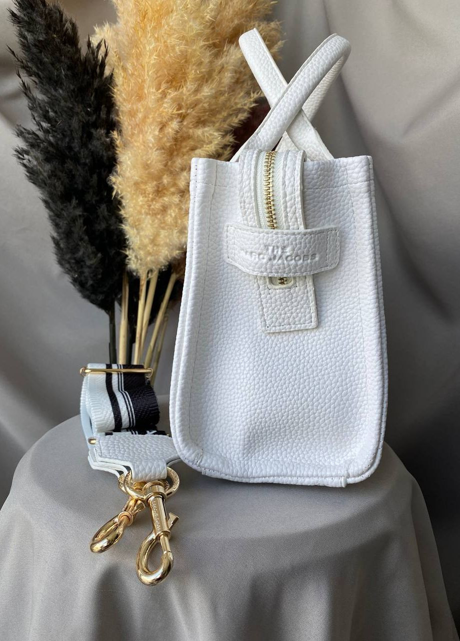 Сумка женская 13007 Marc Jacobs tote bag mini white (260375996)