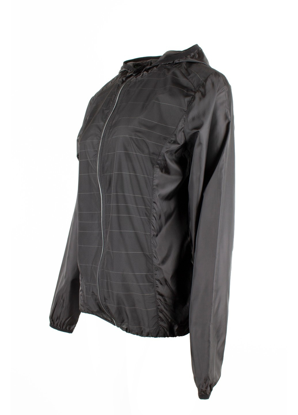 Черная летняя легкая беговая куртка женская черная ian 292387 Crivit