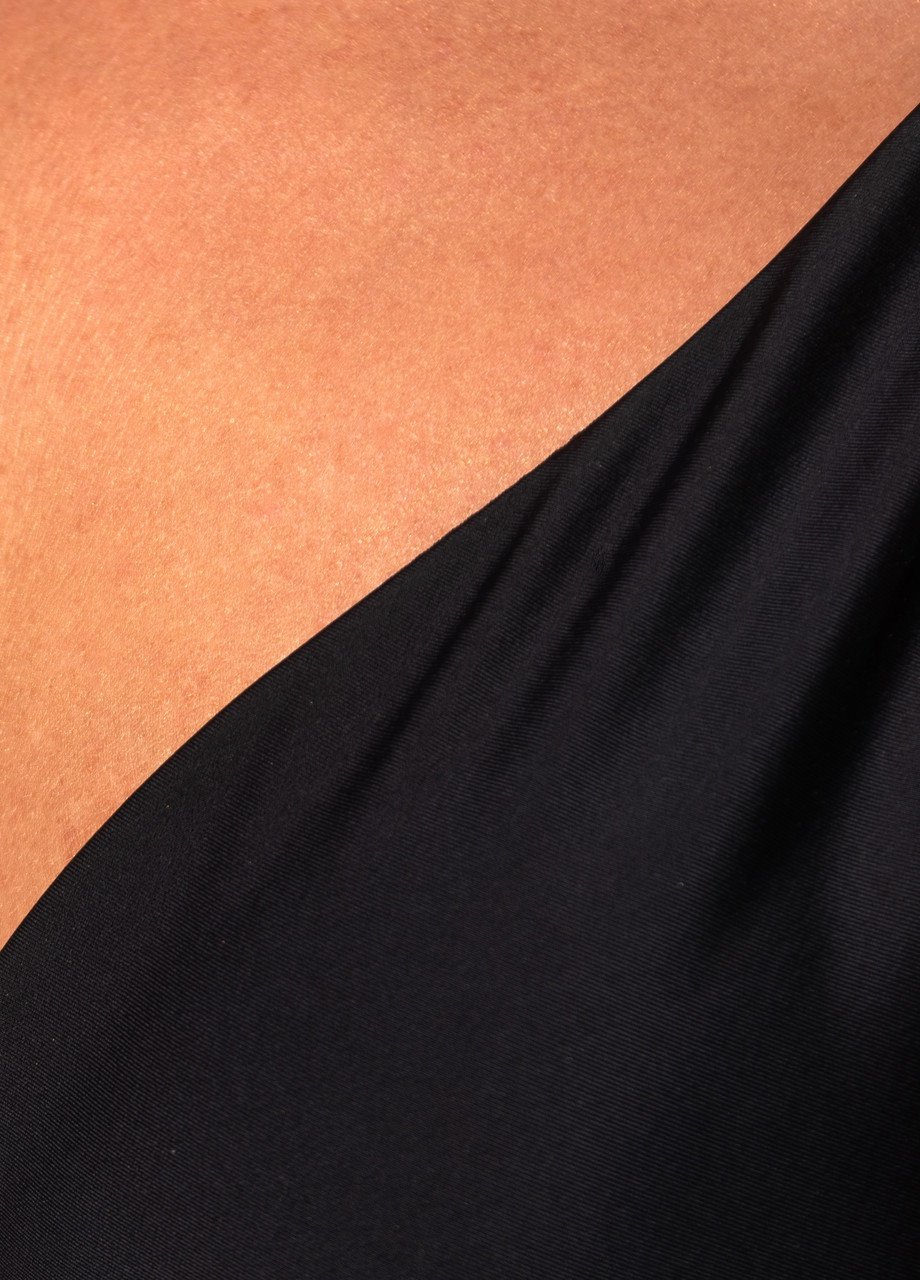 Купальный женский на завязках бифлекс Черный Maybel (259684936)