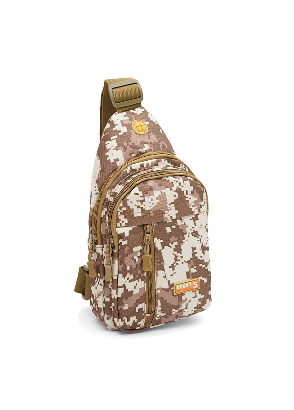 Мужской рюкзак через плечо C1HSSA0707br-brown Monsen (266143025)