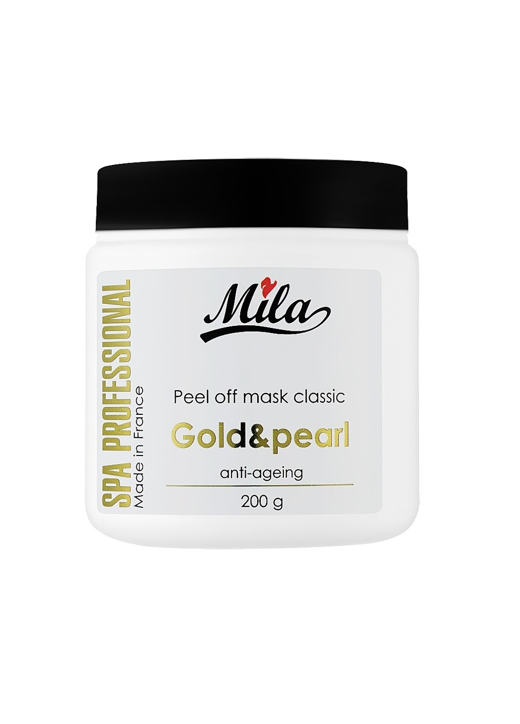 Альгинатная маска с золотом и жемчугом против морщин Peel Off Mask Enjoy Gold Perfect 200 г Mila (269237985)