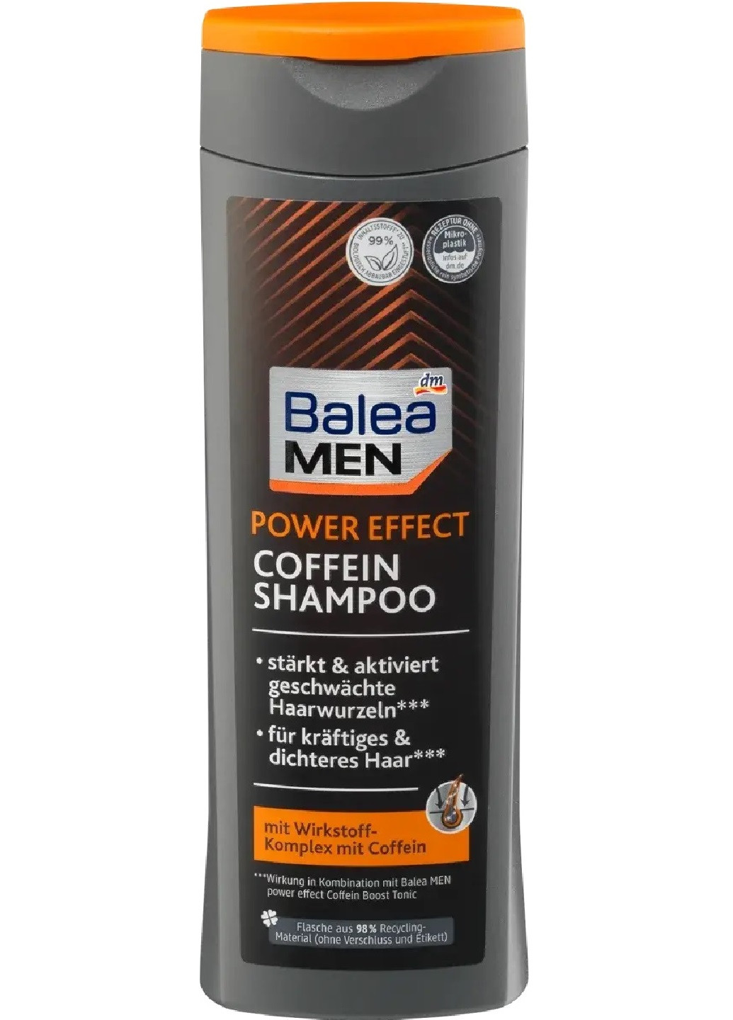 Чоловічий шампунь для волосся Men Power Effect Coffein 250мл Balea (256711486)