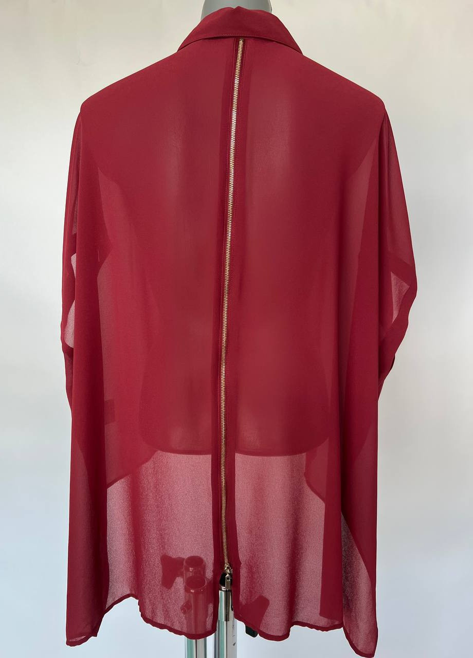 Червона демісезонна блуза Silvian Heach