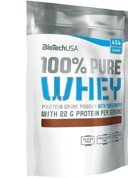 100% Pure Whey 454 g /16 servings/ Strawberry Biotechusa (256721379)