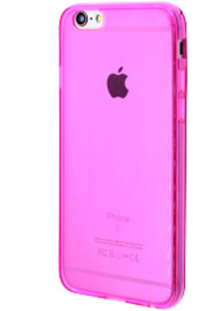 Чохол силіконовий щільний для iPhone 6/6s pink ARM (259907114)