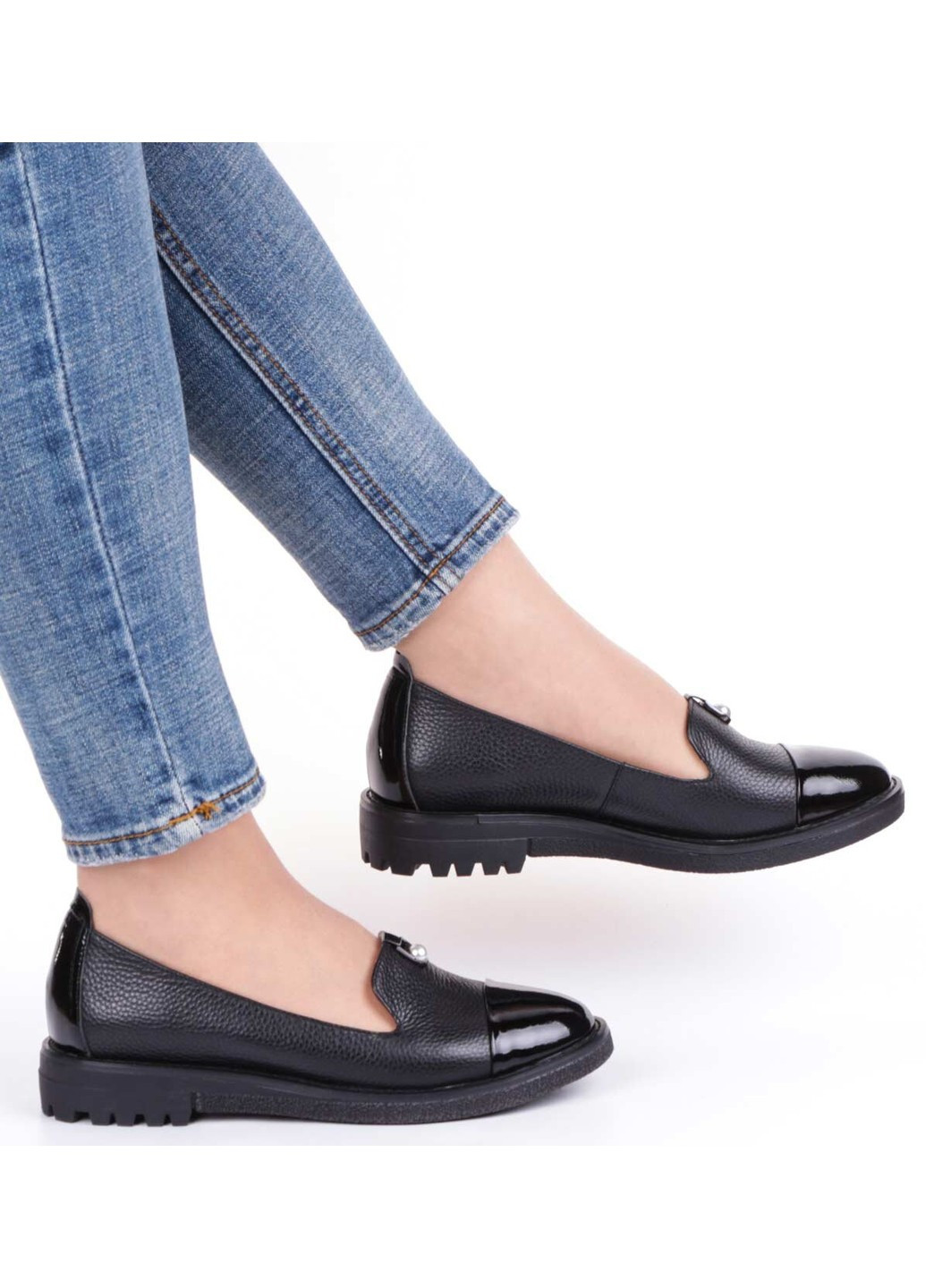 Жіночі туфлі на низькому ходу 195082 Geronea (259683185)