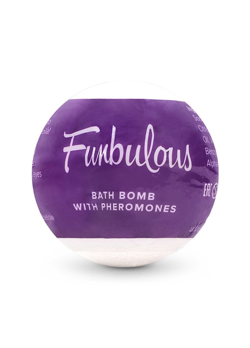 Бомбочка для ванни з феромонами Bath bomb with pheromones Fun Obsessive (277234795)