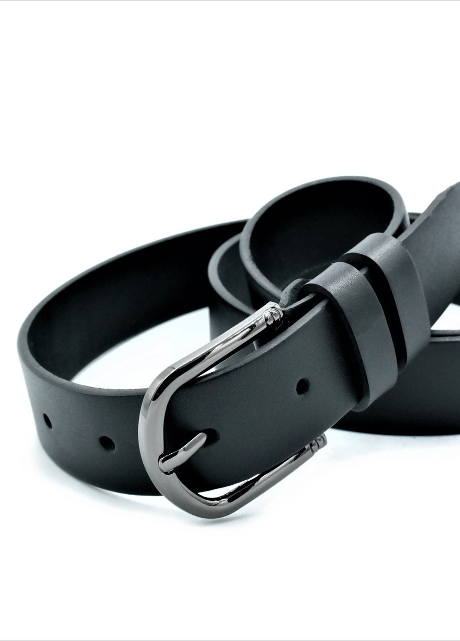 Кожаный женский ремень завязка чёрный SKL85-296158 New Trend (259142012)