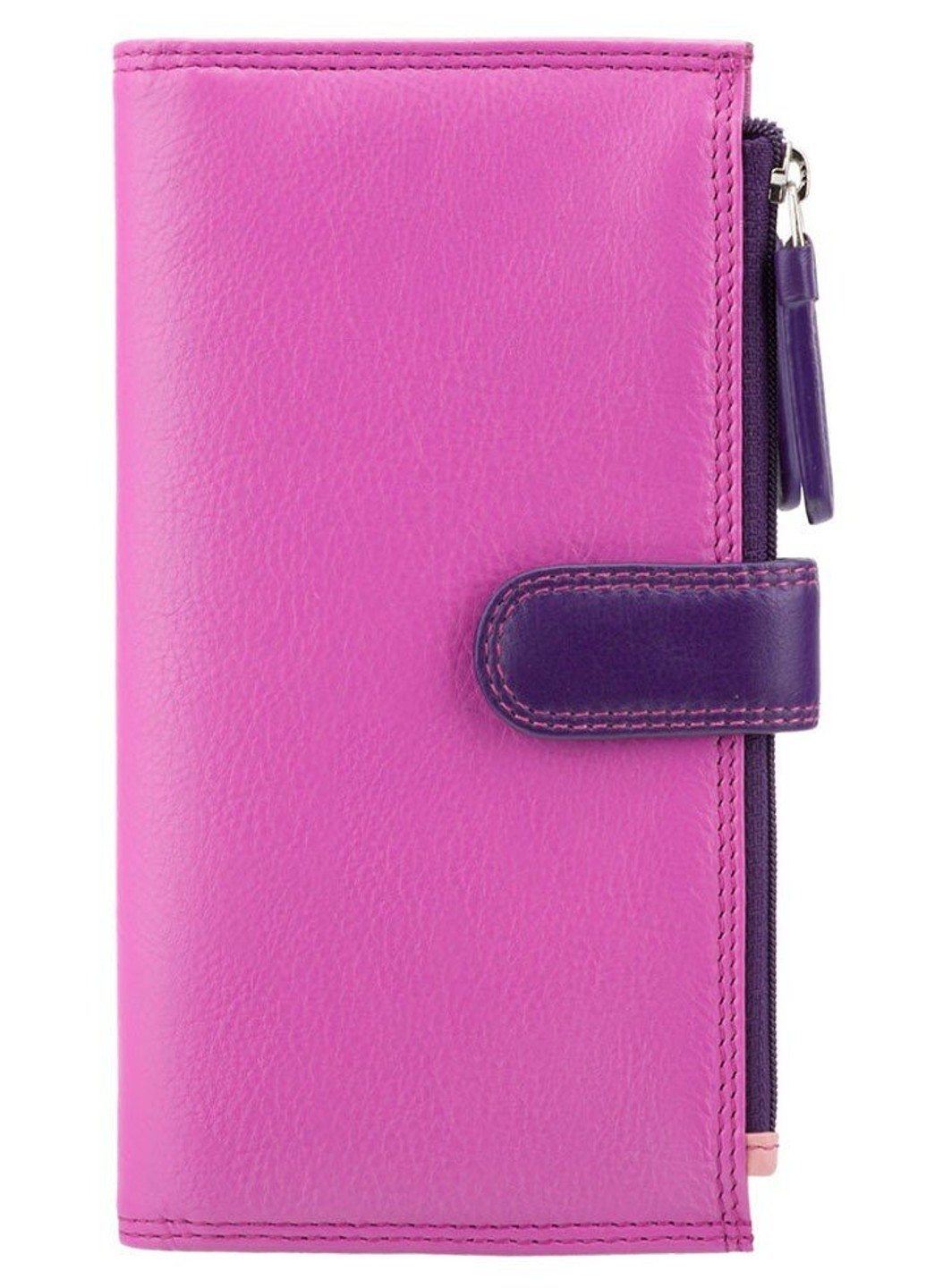 Жіночий шкіряний гаманець rb100 red m Visconti (276773312)