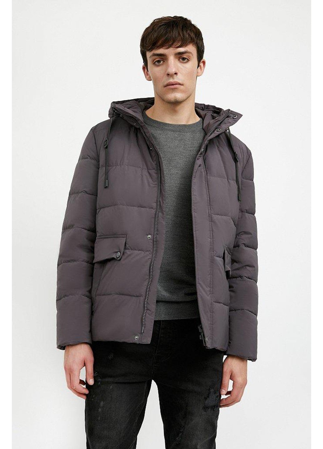 Сіра зимня зимова куртка a20-22001-202 Finn Flare