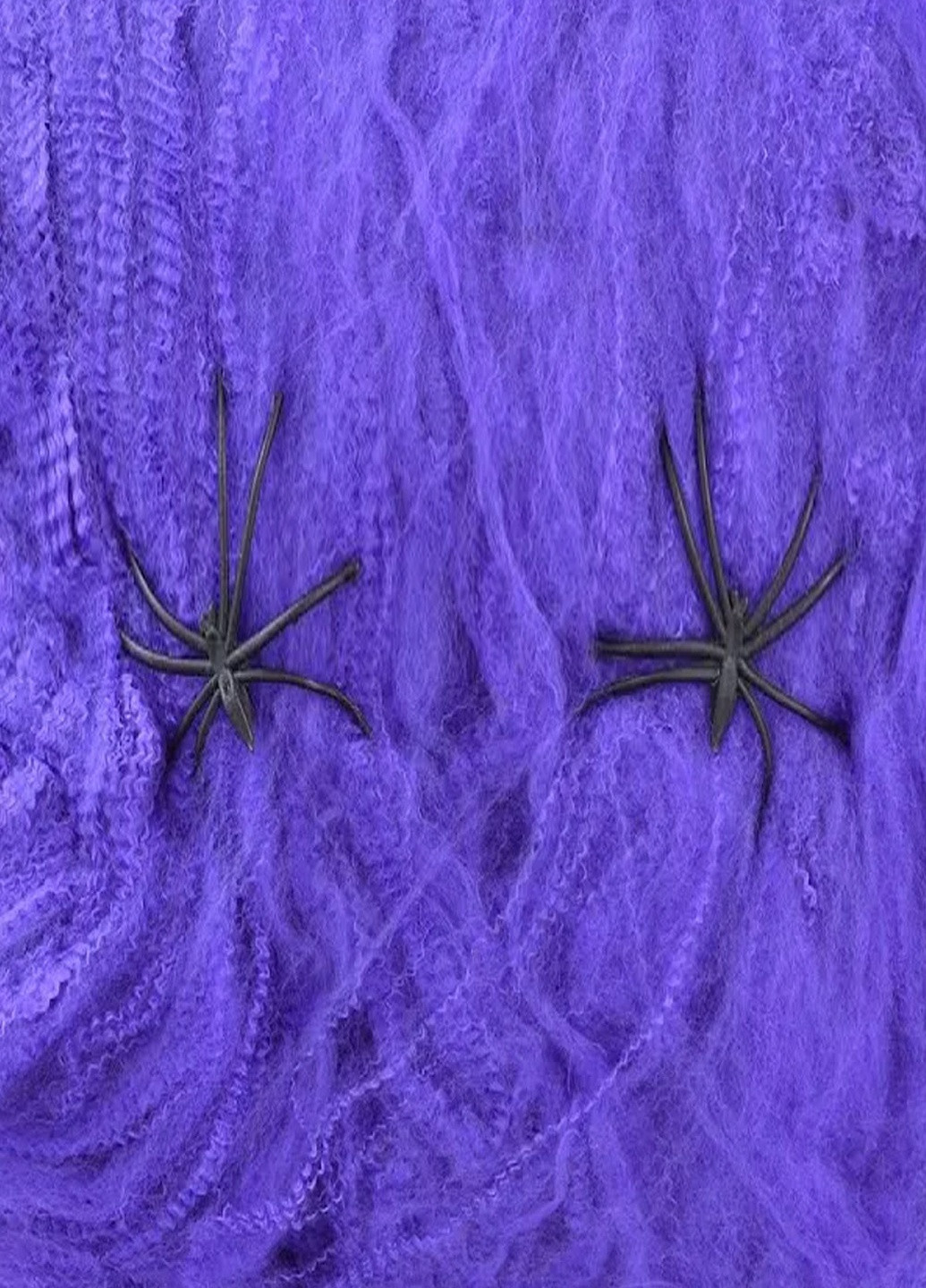 Декор на Хелловін - павутинка з двома павуками колір різнокольоровий ЦБ-00202612 Yes (259466466)