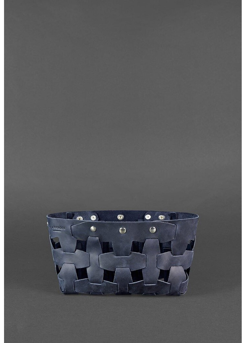 Шкіряна плетена жіноча сумка Пазл S бордова Krast BN-BAG-31-VIN BlankNote (277977888)