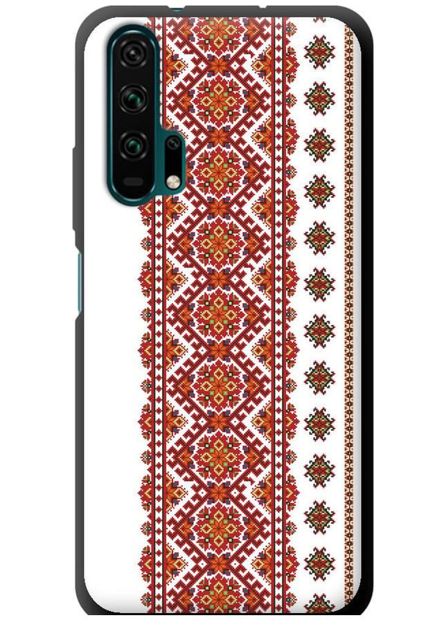 TPU чорний чохол 'Вишиванка 13' для Endorphone Huawei Honor 20 Pro (269349211)