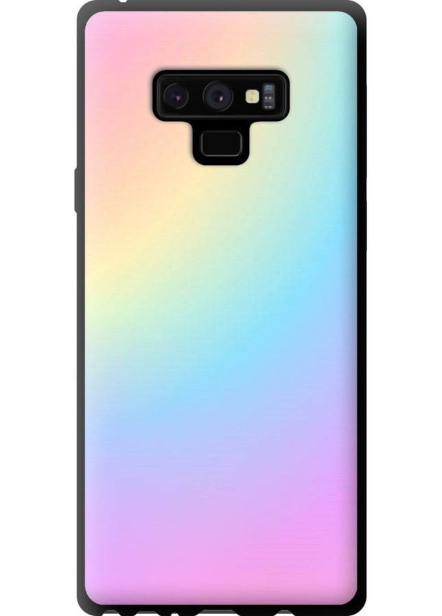 TPU чорний чохол 'Веселка 2' для Endorphone Samsung Galaxy Note 9 N960F (259141777)
