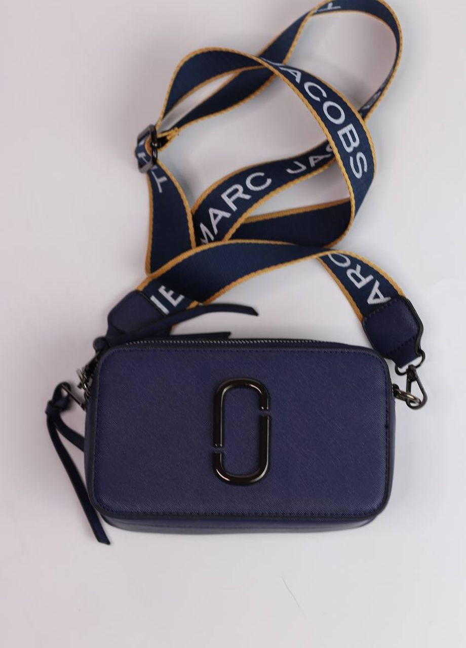 Сумка классическая с лого Marc Jacobs logo dark blue Vakko (260585666)