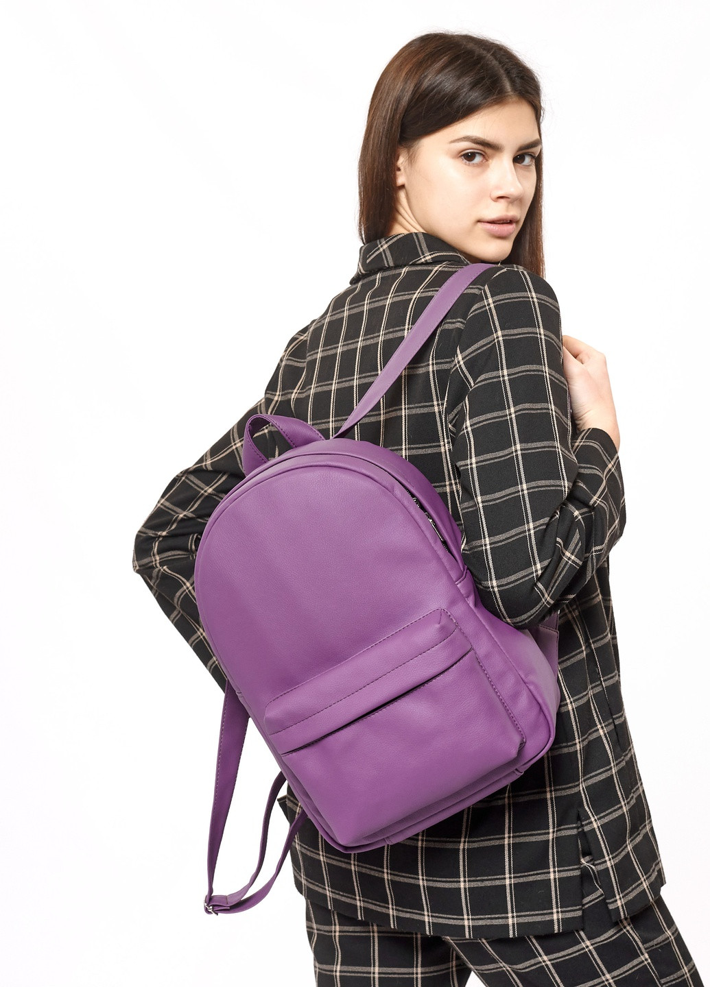 Жіночий рюкзак Brix RS фіолетовий Sambag (259908716)