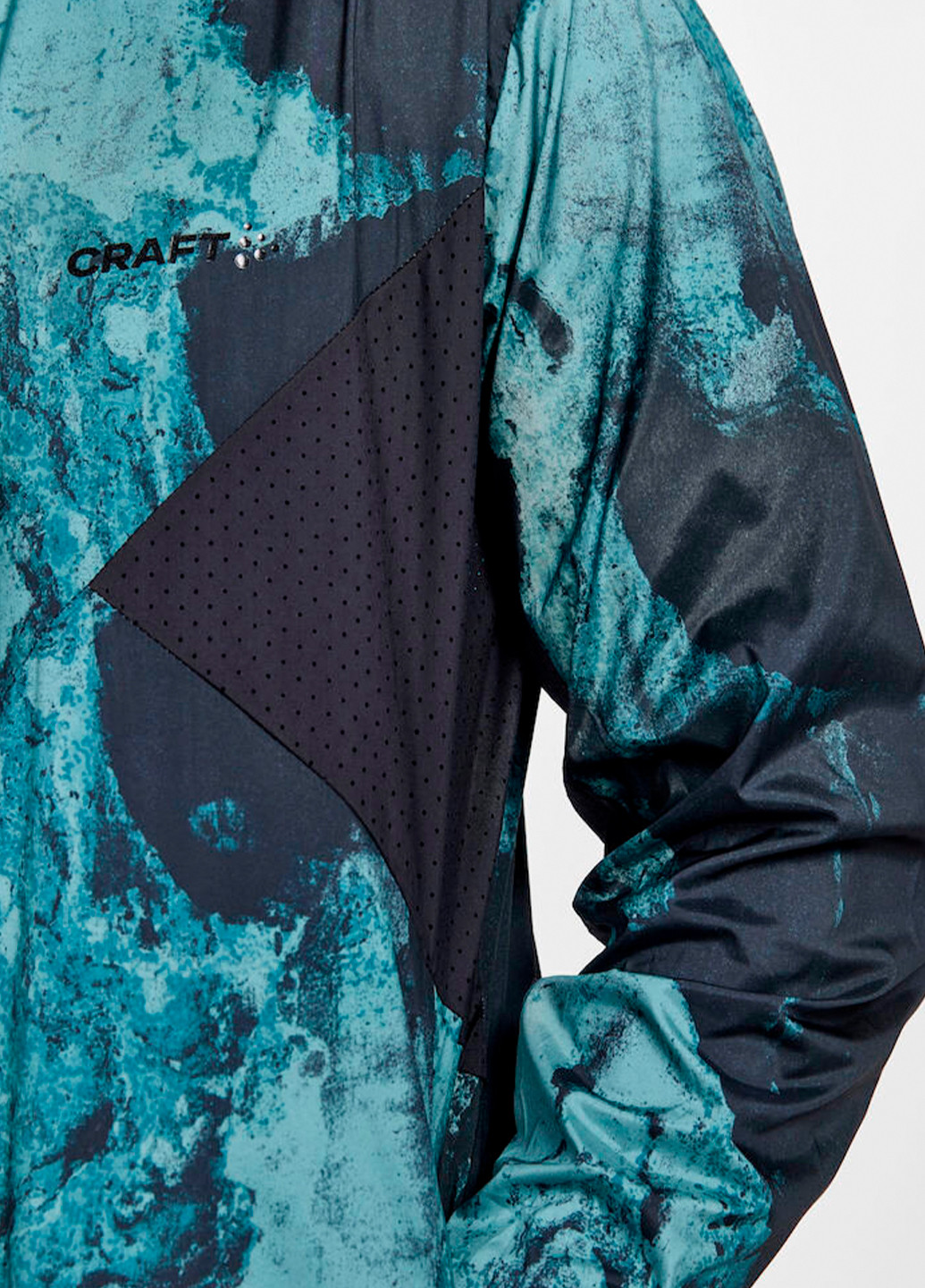 Синяя демисезонная мужская куртка Craft ADV Essence Wind Jacket