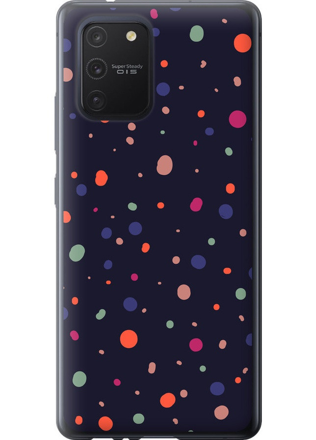 Силіконовий чохол 'Горошок v2' для Endorphone Samsung Galaxy S10 Lite 2020 (258085546)