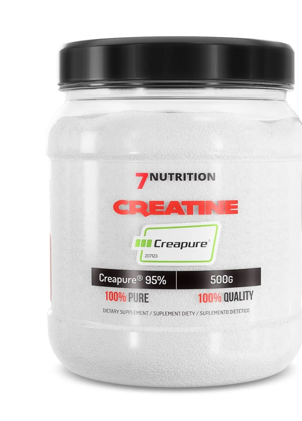 7Nutrition Creatine Creapure 500 g /100 servings/ Natural 7 Nutrition (258499694)