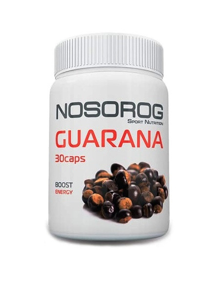 Guarana 30 Caps Nosorog Nutrition (258499613)