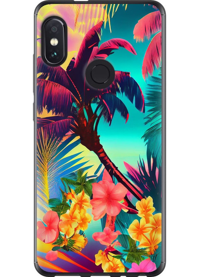 Силиконовый чехол 'Тропики v2' для Endorphone Xiaomi Redmi Note 5 Pro (258175173)
