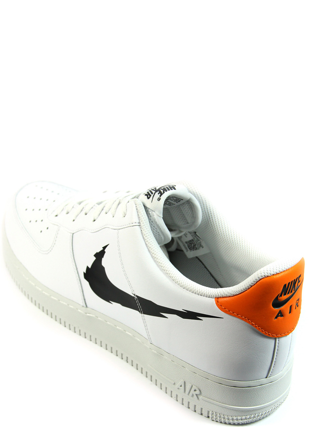 Білі Осінні чоловічі кросівки air force 1 glitch swoosh m dv6483-100 Nike