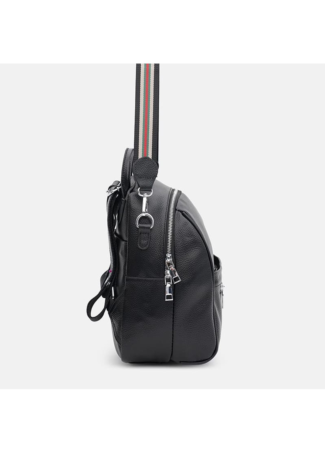 Шкіряний жіночий рюкзак K188815bl-black Ricco Grande (266144088)
