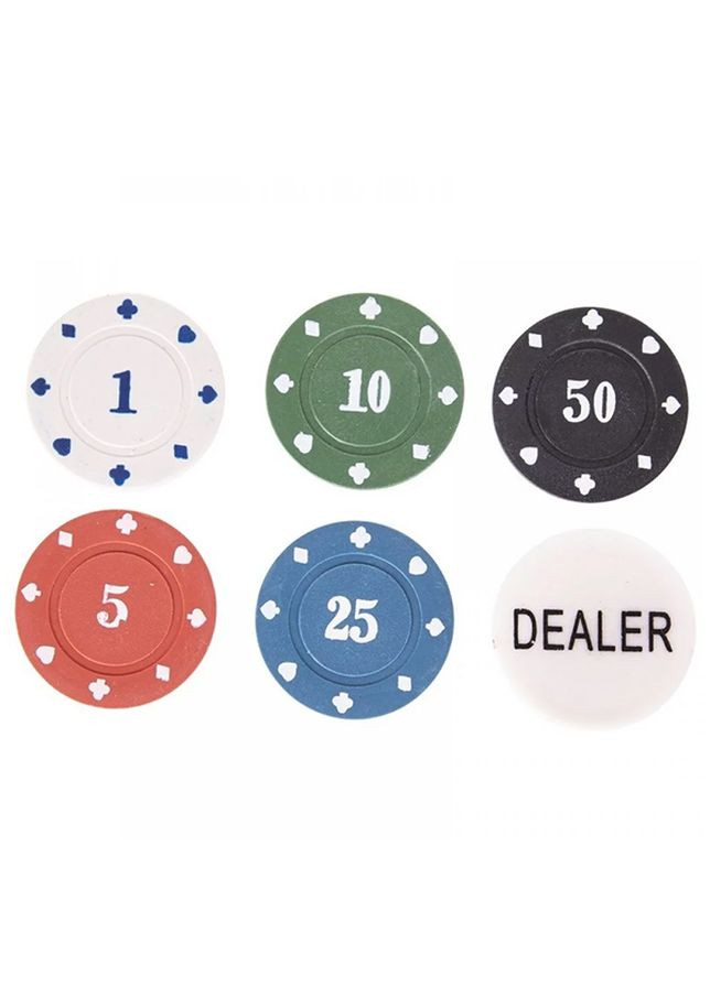 Настільна гра - покер колір різнокольоровий 00-00197632 No Brand (269080981)